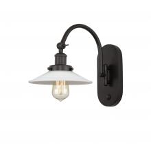 Innovations Lighting 918-1W-OB-G1-LED - Halophane - 1 Light - 9 inch - Oil Rubbed Bronze - Adjustable Swing Arm
