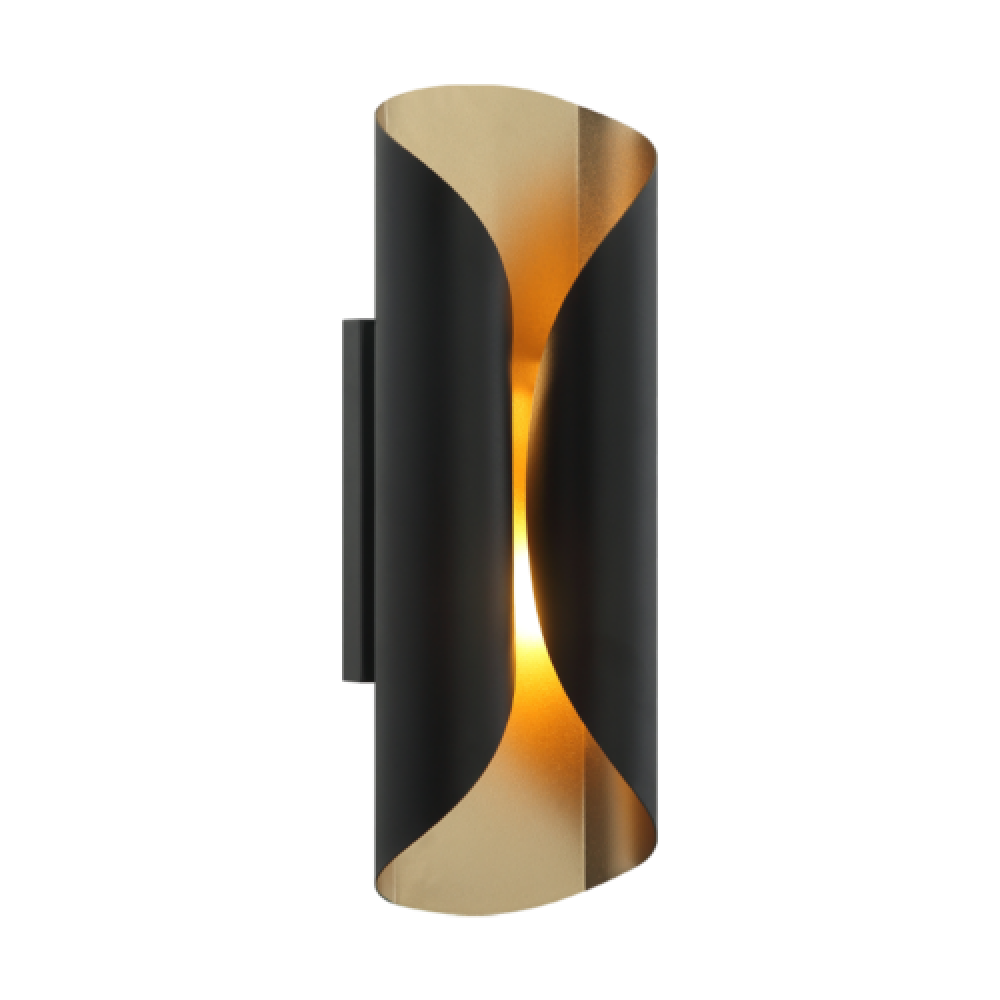 Ripcurl Matte Black Wall Sconce