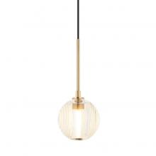 Matteo Lighting C61601AGCL - Jemyca Aged Gold Brass Pendants