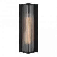 Matteo Lighting S02601MB - Palmira Matte Black Wall Sconce