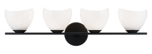 Matteo Lighting S04204BKOP - Uptowne Black Vanity