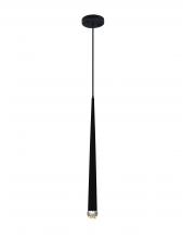 Matteo Lighting C62701MB - Renaie Matte Black Pendant