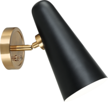 Matteo Lighting S05211BK - Blink Black Wall Sconce