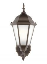  89941-71 - Bakersville traditional 1-light outdoor exterior wall lantern sconce in antique bronze finish with s