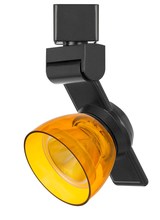 CAL Lighting HT-999DB-AMBCLR - 6" Height Metal and Plc Track Head in Dark Bronze Finish