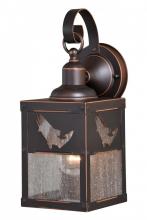  T0332 - Missoula 5-in Fish Outdoor Wall Light Burnished Bronze