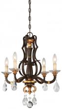  N6454-652 - Chateau Nobles - 4 Light Mini Chandelier