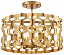  N6772-293 - Coronade - 4 Light Semi Flush (Convertible To Pendant)