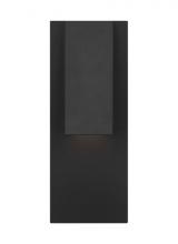 700WSPEAKB-LEDWD - The Peak 1-Light Wet Rated Integrated Dimmable LED Outdoor Wall Sconce in Black