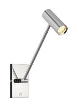  SLTS14530N - The Ponte Small 5-inch Damp Rated 1-Light Integrated Dimmable LED Task Wall Sconce