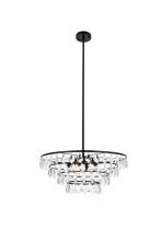  1101D24BK - Ella 24 Inch Pendant in Black