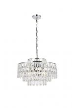  1102D20C - Mila 20 Inch Pendant in Chrome