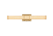 Elegant LD302W24SG - Wall Sconce L24" E4.5" H4.3" LED 14W 3CCT Satin Gold