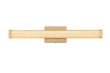 Elegant LD303W24SG - Wall Sconce L24" E4.5" H4.3" LED 14W 3CCT Satin Gold