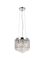 Elegant LD520D10C - Tully Pendant D10"*H9.7 L4 Chrome