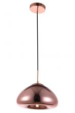 Elegant LDPD2018 - Pendant D11"H7"L1 Copper