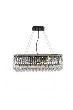  V2034D24BK/RC - MaxIme 24 Inch Black Chandelier