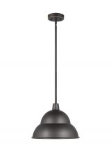  6236701-71 - Barn Light traditional 1-light outdoor exterior Dark Sky compliant round hanging ceiling pendant in