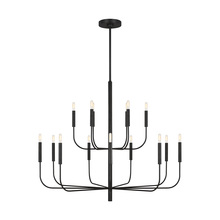  EC10015AI - Large Two-Tier Chandelier