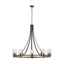  F3137/10DWK/SGM - Large Chandelier