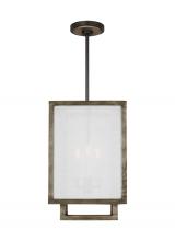  TFC1103WDO - Brockway Casual 3-Light Indoor Dimmable Small Lantern Pendant