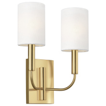 Visual Comfort & Co. Studio Collection EW1002BBS - Brianna Double Sconce