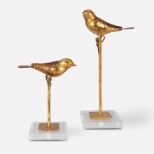  18898 - Uttermost Passerines Bird Sculptures S/2