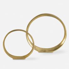  18961 - Uttermost Jimena Gold Ring Sculptures Set/2