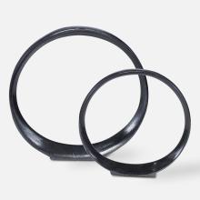  17913 - Uttermost Orbits Black Ring Sculptures, S/2