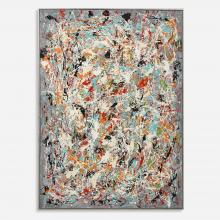  34379 - Uttermost Organized Chaos Hand Painted Canvas