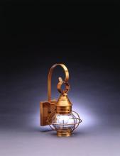  2511-DAB-MED-CLR - Caged Onion Wall Dark Antique Brass Medium Base Socket Clear Glass
