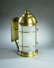  3531-DAB-MED-CLR - Nautical Wall Dark Antique Brass Medium Base Socket Clear Glass
