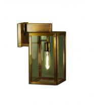  7517-DAB-MED-CLR - Midtown Small Wall Bracket Dark Antique Brass Medium Base Socket Clear Glass