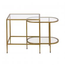  H0805-9915/S2 - Blain Nesting Table - Set of 2 Brass