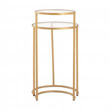  S0805-11201/S2 - Marino Accent Table - Gold